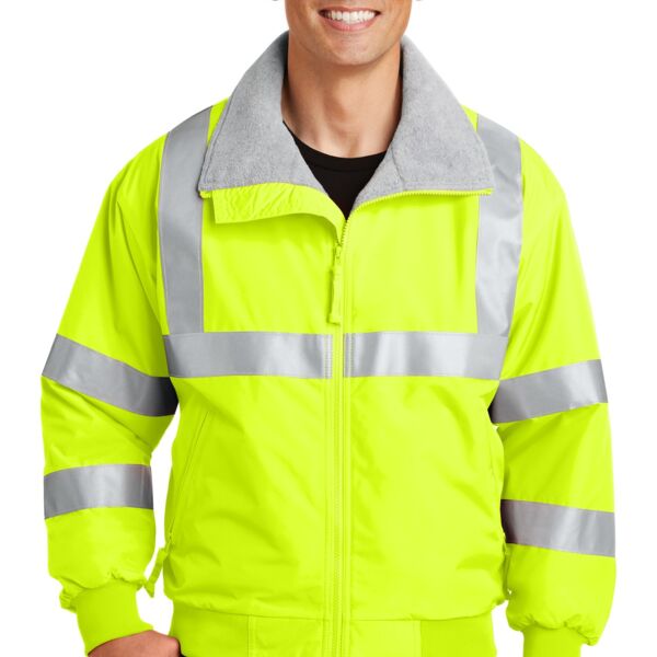 Enhanced Visibility Challenger Jacket with Reflective Taping Thumbnail